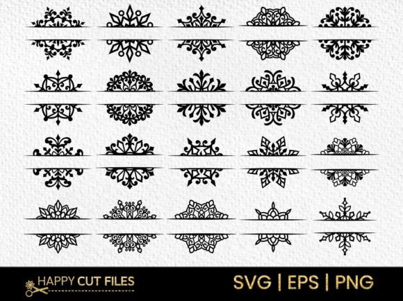 Christmas Snowflake Split Svg Bundle: A Strategic Resource for Creative and Commercial Projects