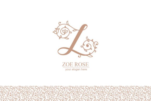 Designing with the Letter Z Monogram in Floral Style: A Modern Approach to Brand Identity