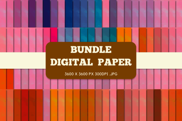 Pink Sweet Digital Papers Bundle