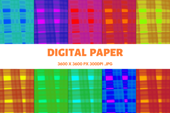 Plaid Christmas 4 Digital Papers: A Versatile Resource for Creative Projects