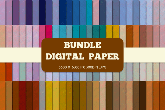 Sweet Retro Bundle Digital Papers 2 – A Versatile Resource for Creative Projects