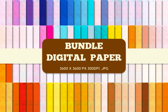 Sweet Retro Bundle Digital Papers: A Versatile Resource for Creative Projects